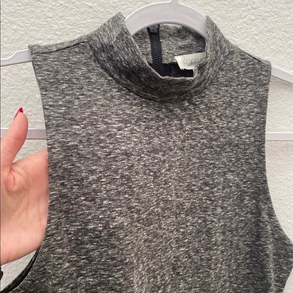 Forever 21 grey dress - Picture 2 of 3